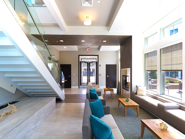 Modera Natick_Clubhouse Interior