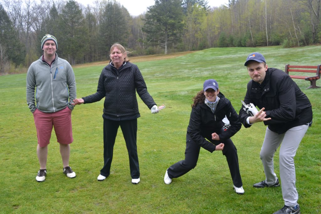 The “Winning” Team (from left to right): Chad Carr, Pam Allison, Philippa Middleton, Peter Bartash