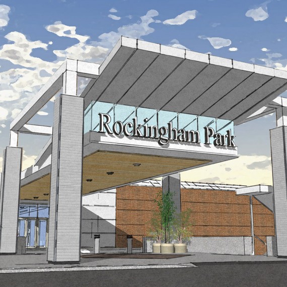 The Mall at Rockingham Park Main Entrance Rendering in Salem NH