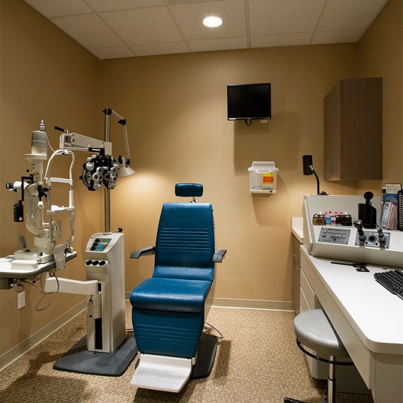 Tallman Eye Associates Examination Room renovation in Lawrence MA