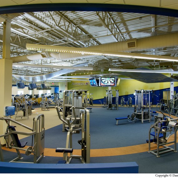 Answer is Fitness weight and training area in North Attleborough MA