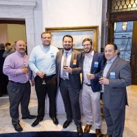 From left: Shane Wise (RWS), William Kleschinsky (RWS), Eric Samuelson (CUBE3), Zachary Richards (Bohler), Stephen Martorano (Bohler)