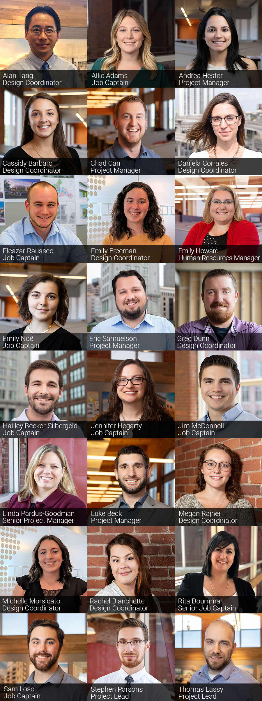 Headshot of staff promoted in 2020