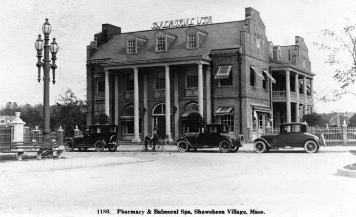 Balmoral Spa Shawsheen Village Andover MA 1920's